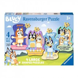 Puzzle 4 db - Bluey 1-99 darabos puzzle Ravensburger