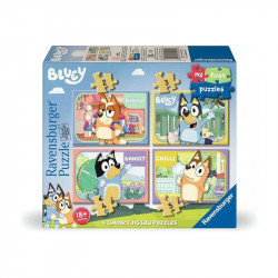 Puzzle 4in1 - Bluey 100-499 darabos puzzle Ravensburger