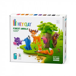 Hey Clay Nagy Szett Erdei Állatok Gyurma Hey Clay