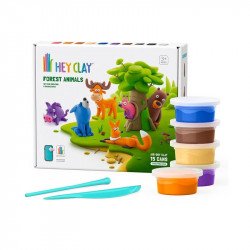 Hey Clay Nagy Szett Erdei Állatok Gyurma Hey Clay