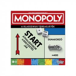 Klasszikus monopoly Stratégiai társasjáték Hasbro