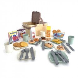 Piknik kosár - 46 db-os, sütikkel Konyha, háztartás Nincs