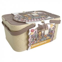 Piknik kosár - 46 db-os, sütikkel Konyha, háztartás Nincs