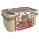 Piknik kosár - 46 db-os, ételekkel