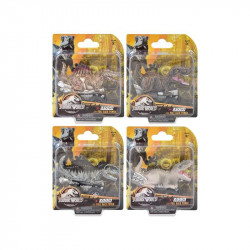 Jurassic world - gurulós dínók, 4 féle Állatfigura, állatszett Nincs