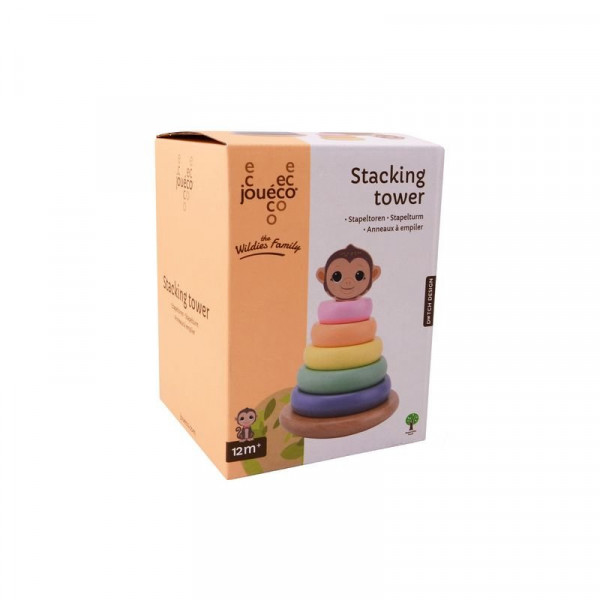 Jouéco® - Montessori fatorony állatfejjel