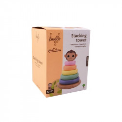 Jouéco® - Montessori fatorony állatfejjel Bébijáték, kellék Nincs