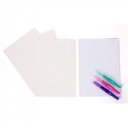 Fújó filctoll szett, A4, 3 tollal, Stitch