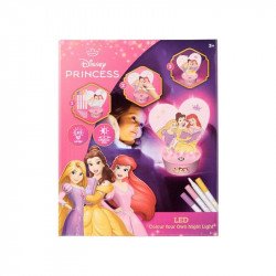 Fess saját éjjeli lámpát, Disney hercegnők Festés, színezés, rajzolás Slammer