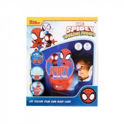 Fess saját éjjeli lámpát, Spidey Festés, színezés, rajzolás Slammer