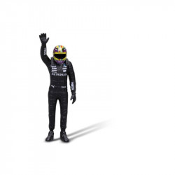 Bburago 1/24 F1 versenyautó pilótával - Mercedes-AMG F1 W14 E Performance