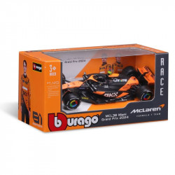 Bburago 1/43 F1 versenyautó - McLaren Racing MCL38 (2024) Autó, jármű Bburago