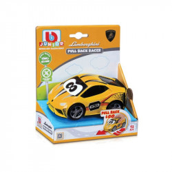 Bburago Jr. Visszahúzós versenyautó - Lamborghini Bébijáték, kellék Grafix