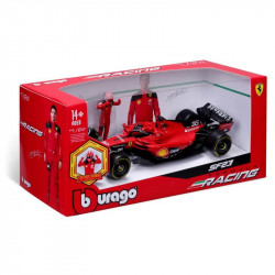 Bburago 1/24 F1 versenyautó pilótával - Ferrari SF-23 Autó, jármű Bburago