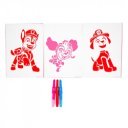 Fújó filctoll szett, A4, 3 tollal, Mancs őrjárat