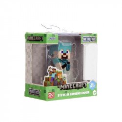 Minecraft Figurák 5cm-es, fém Gyűjthető JADA