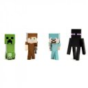 Minecraft 4db-os figura csomag 5cm-es, fém