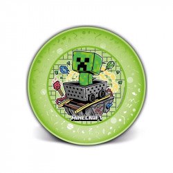 Műanyag Minecraft lapostányér Ajándék Nincs