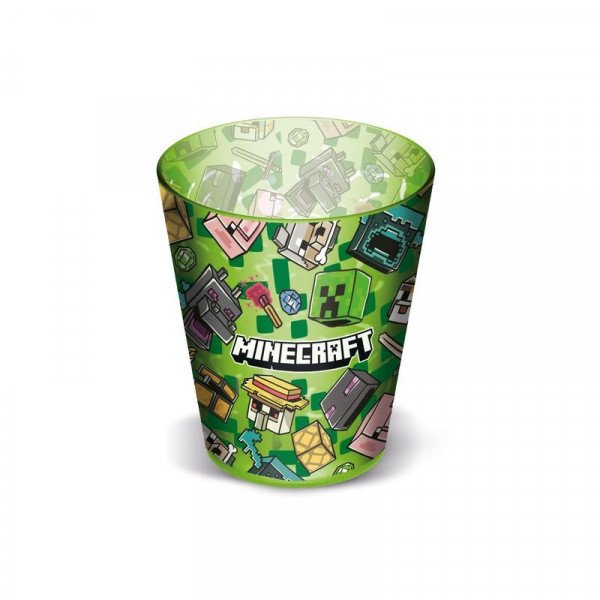 Műanyag Minecraft pohár 285ml