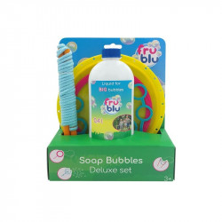 FruBlu Deluxe Szett 0,4L Folyadékkal Buborékfújó Frublu