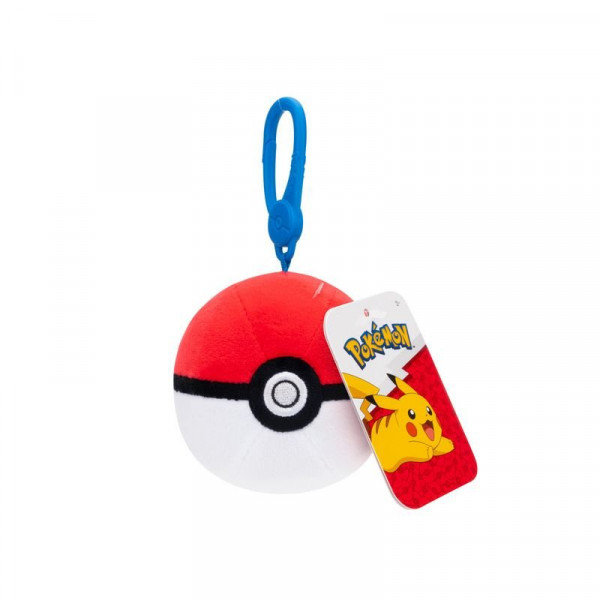 Pokémon kulcstartós plüss- Poké labda