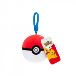 Pokémon kulcstartós plüss- Poké labda 20 cm alatt Nincs