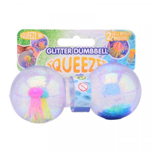 Nyomkodható súlyzó medúzával