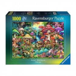 Puzzle 1000 db - Gombafalu 1000-2999 darabos puzzle Ravensburger