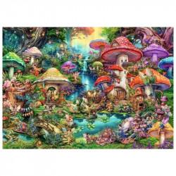 Puzzle 1000 db - Gombafalu