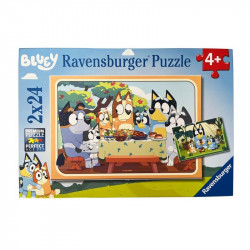 Puzzle 2x24 db - Bluey 1-99 darabos puzzle Ravensburger