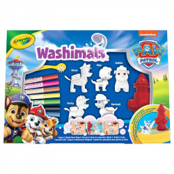Crayola Washimals Mancs Őrjárat 5 fig. Festés, színezés, rajzolás Crayola