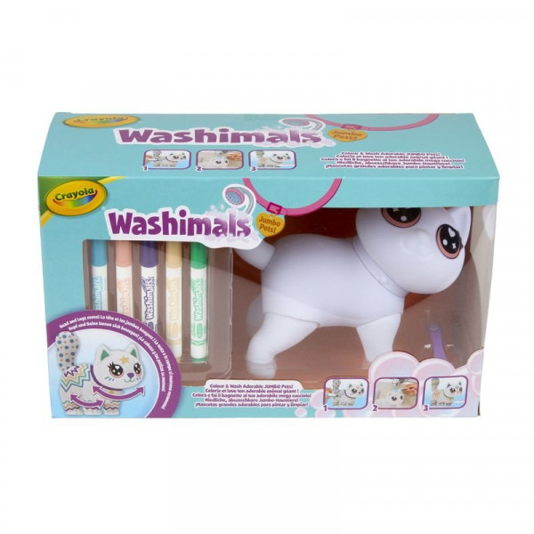 Crayola Washimals Mozgatható óriás Jenny