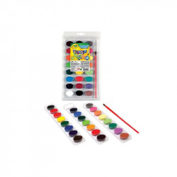 Crayola 24 db-os kimosható vízfesték klt. Festés, színezés, rajzolás Crayola