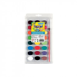 Crayola 24 db-os kimosható vízfesték klt. Festés, színezés, rajzolás Crayola