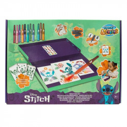 Fújó filctoll nagy szett, 12 tollal, Stitch Festés, színezés, rajzolás Slammer