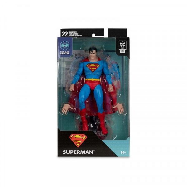 DC játékfigura 18 cm - Superman (Silver Age)