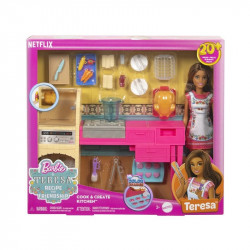 Barbie Teresa álomkonyha Babaház, bútorok Mattel