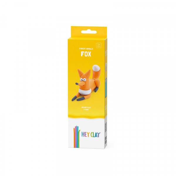 Hey Clay Figura Erdei Állat Róka