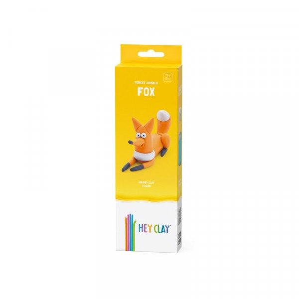 Hey Clay Figura Erdei Állat Róka