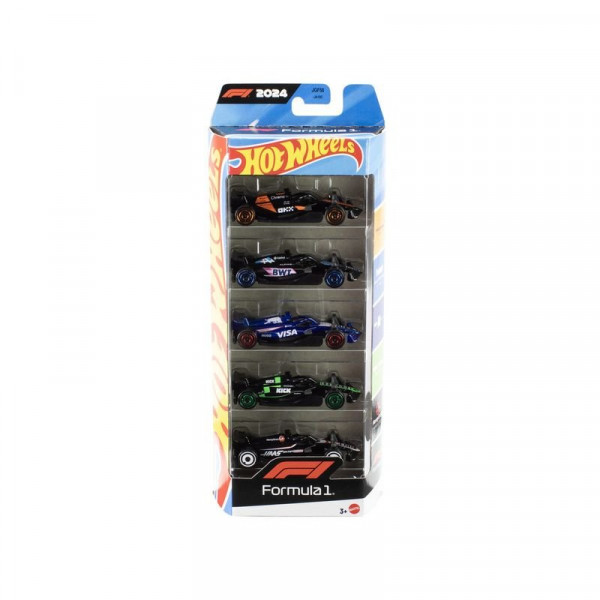 Hot wheels 5db-os F1-es kisautó