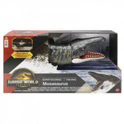 Jurassic World SAGA szuper kolosszális Mosasaurus Állatfigura, állatszett Mattel