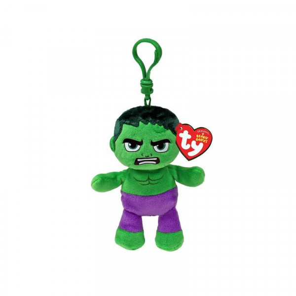 Beanie Babies clip plüss HULK, Clip 8, 5 cm