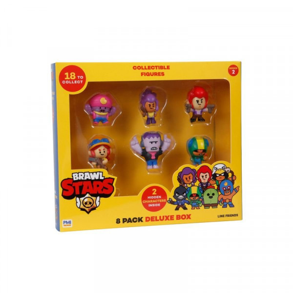 Brawl Stars 8db-os figura dobozban s1