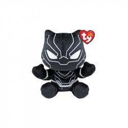 Beanie Babies SOFT plüss BLACK PANTHER, 15 cm 20 cm alatt TY