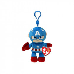 Beanie Babies clip plüss CAPTAIN AMERICA, 8, 5 cm 20 cm alatt TY