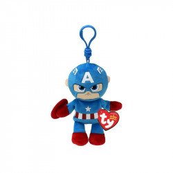 Beanie Babies clip plüss CAPTAIN AMERICA, 8, 5 cm 20 cm alatt TY