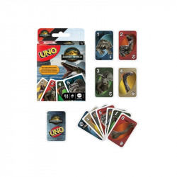 Uno Jurassic World 2025 Állatfigura, állatszett Mattel
