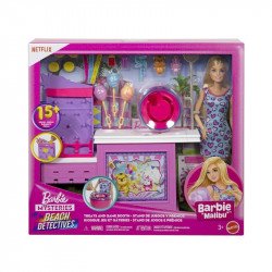 Barbie mysteries: beach detectives vattacukor stand Babaház, bútorok Barbie