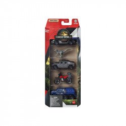 Matchbox Jurassic World kisautó 5-ös csomag Autó, jármű Matchbox