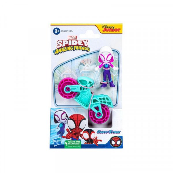 Spidey motor és szuperhős figura